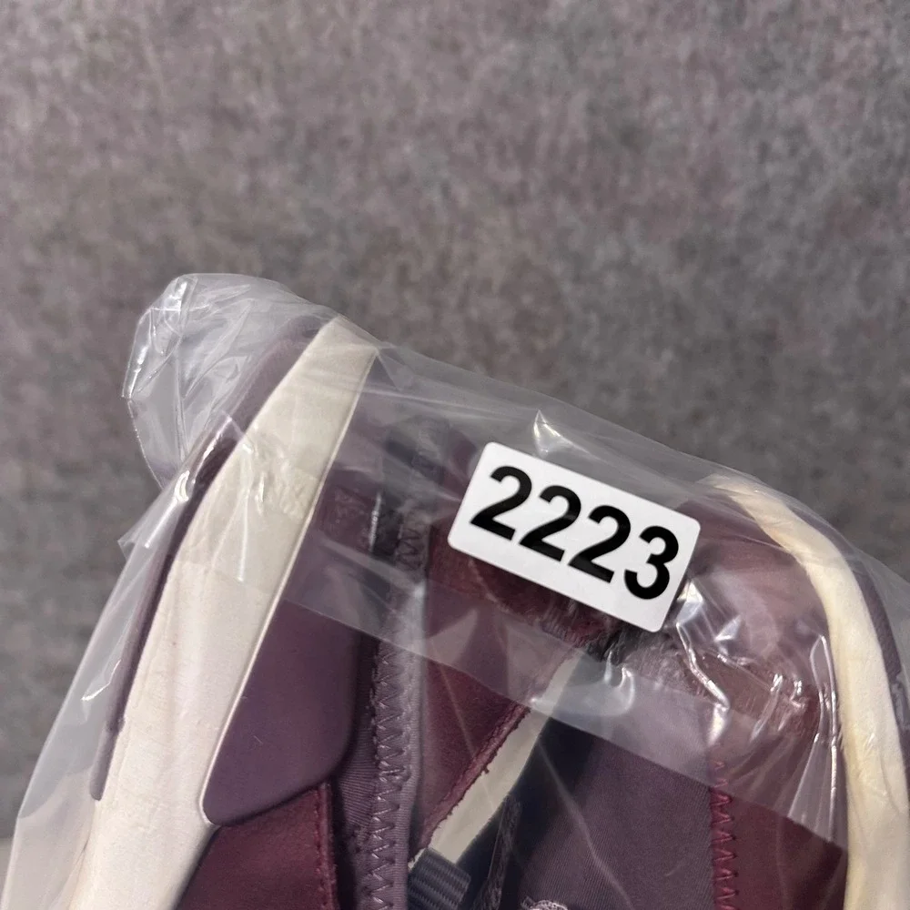 OluKai‎ Miki Li Women Size 8 Sneaker 20366-5Q1A Mauve Plum Leather Textile
